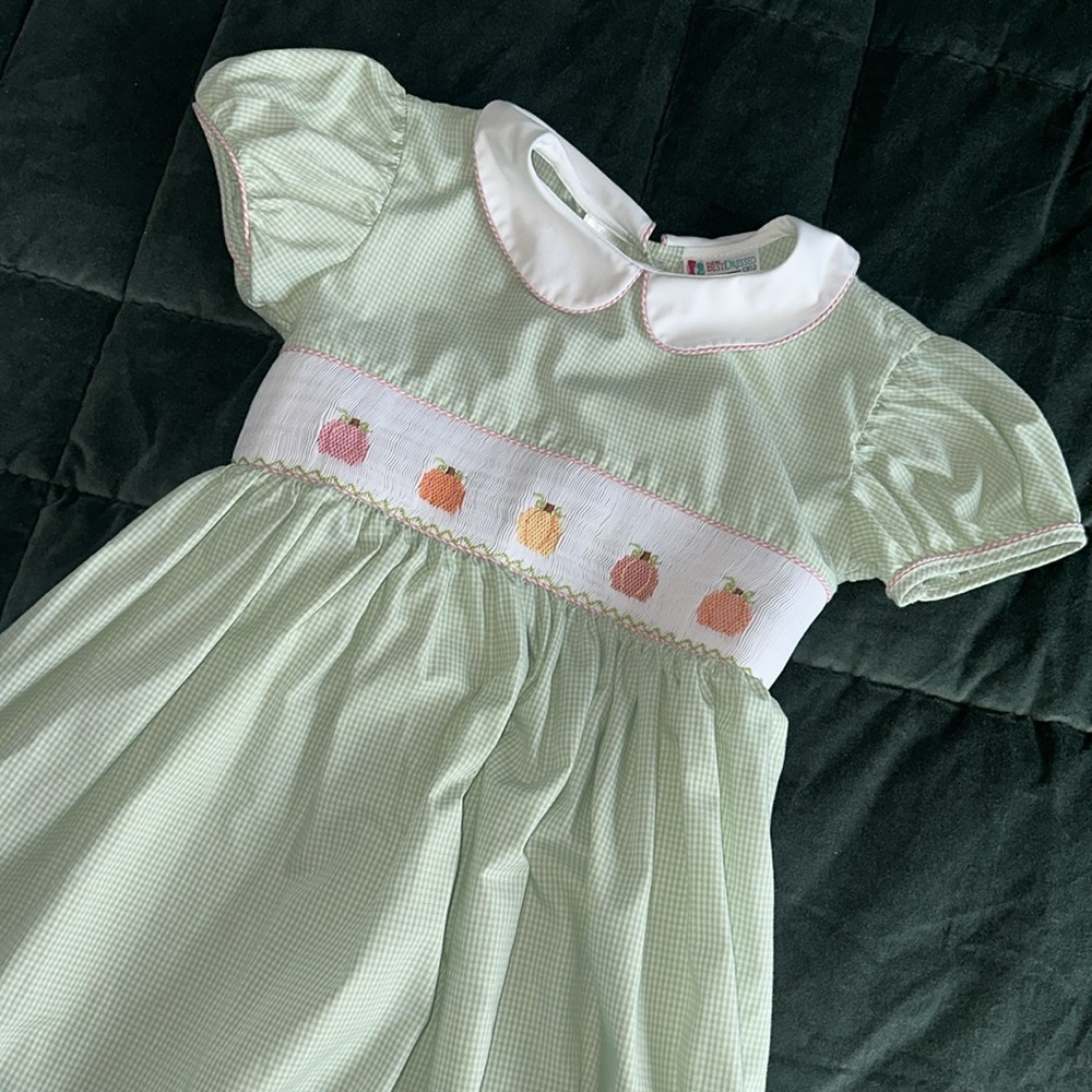 The Best dressed child fall pumpkin dress size 8